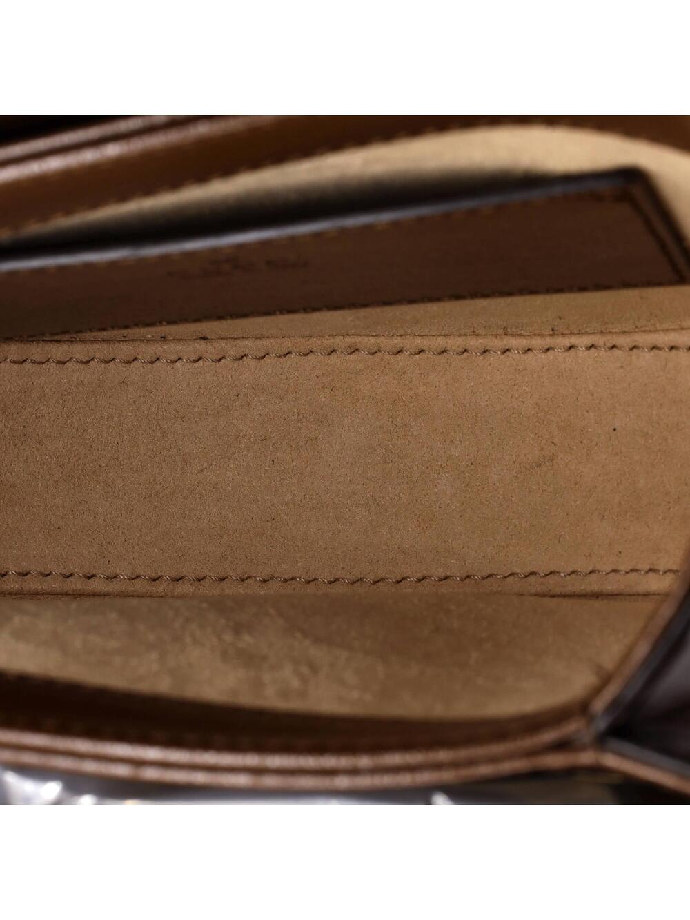 Gucci Horsebit Rounded Shoulder Bag Gg #324616G19B - Picture 5 of 6